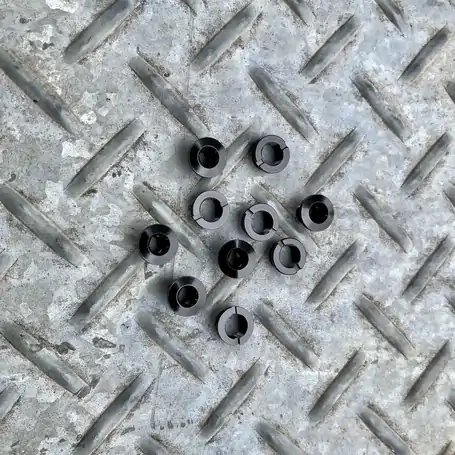 Chainring Bolt & Nut (6mm - Single Ring) Alloy 7075 (pack of 5)