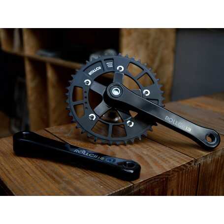 ROLLCii 13 Crank BCD110 172.5mm WET BLACK