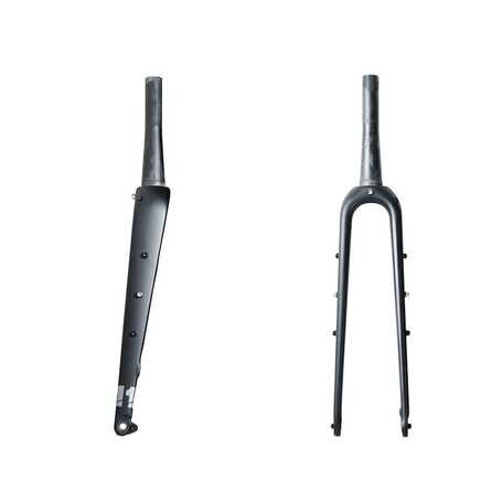 VLCmade No.11 CARBON FORK, MATT BLACK