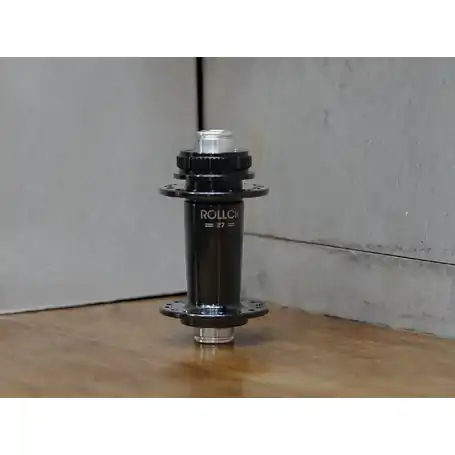 ROLLCii RC27DB CENTER LOCK FRONT HUB, 32H, 12*100mm WET BLACK